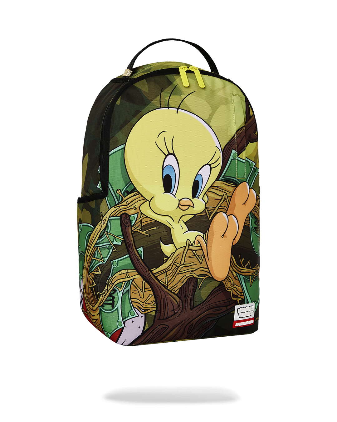 LOONEY TUNES TWEETY MONEY NEST SHARK DLXR BACKPACK