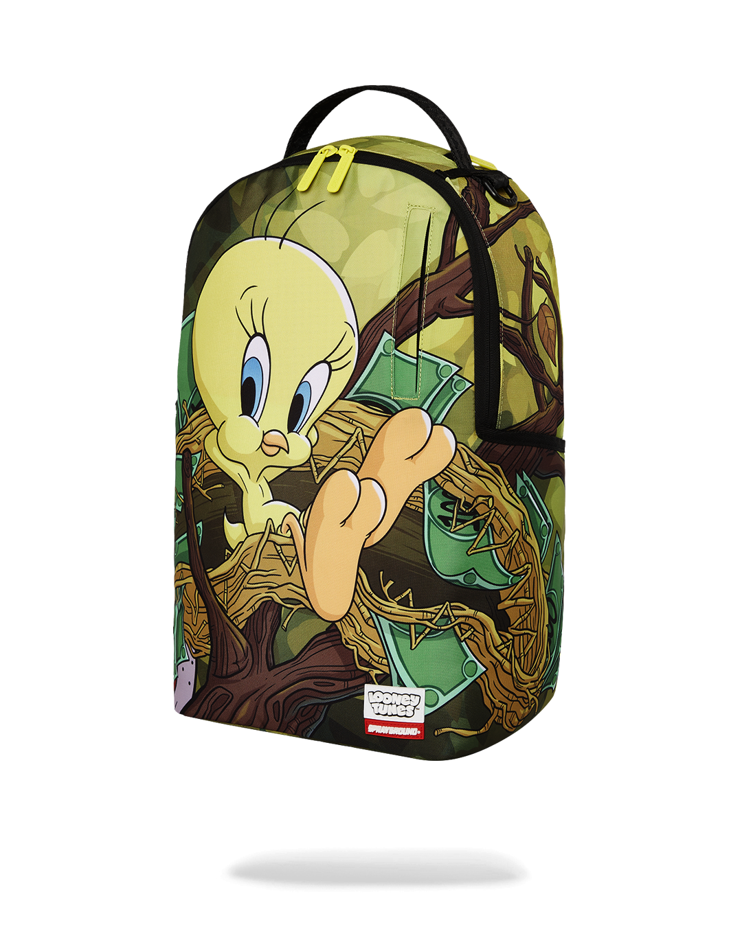 LOONEY TUNES TWEETY MONEY NEST SHARK DLXR BACKPACK