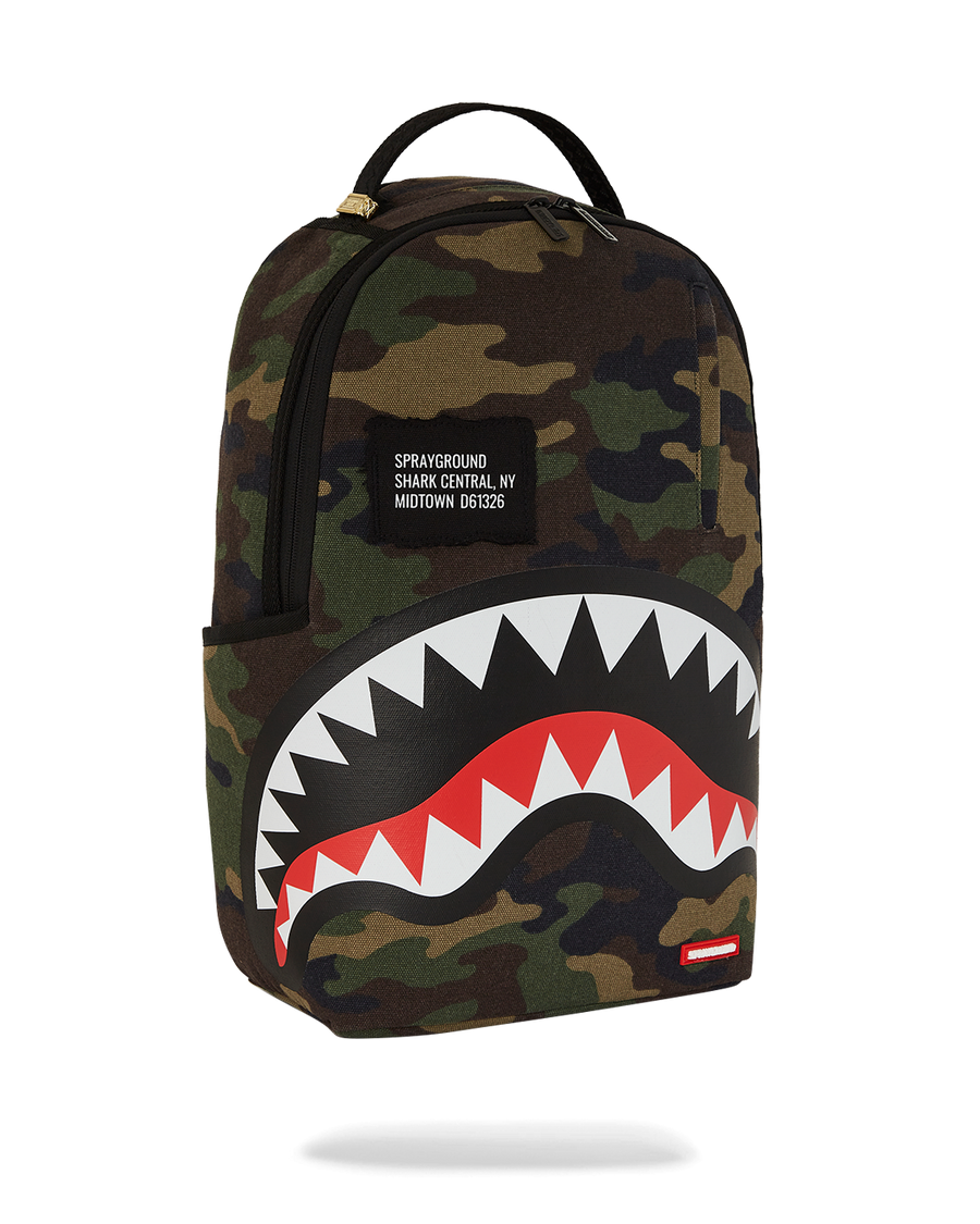 SHARK CENTRAL CAMO  DLXS BACKPACK