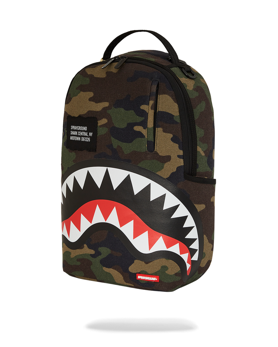 SHARK CENTRAL CAMO  DLXS BACKPACK