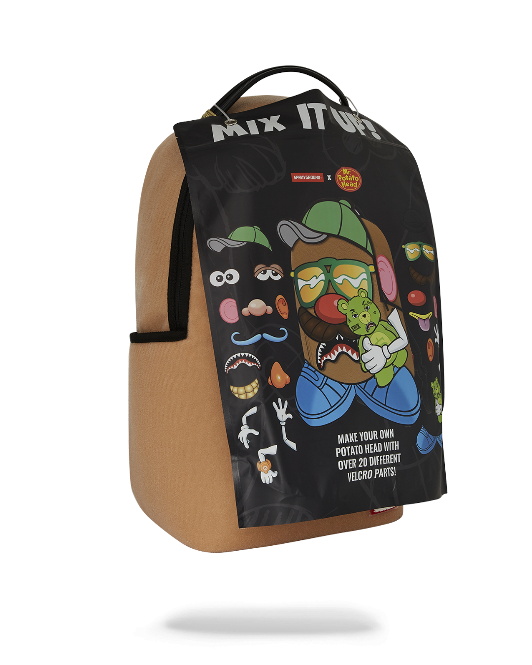MR. POTATO HEAD VELCRO PATCHES  DLXSV BACKPACK