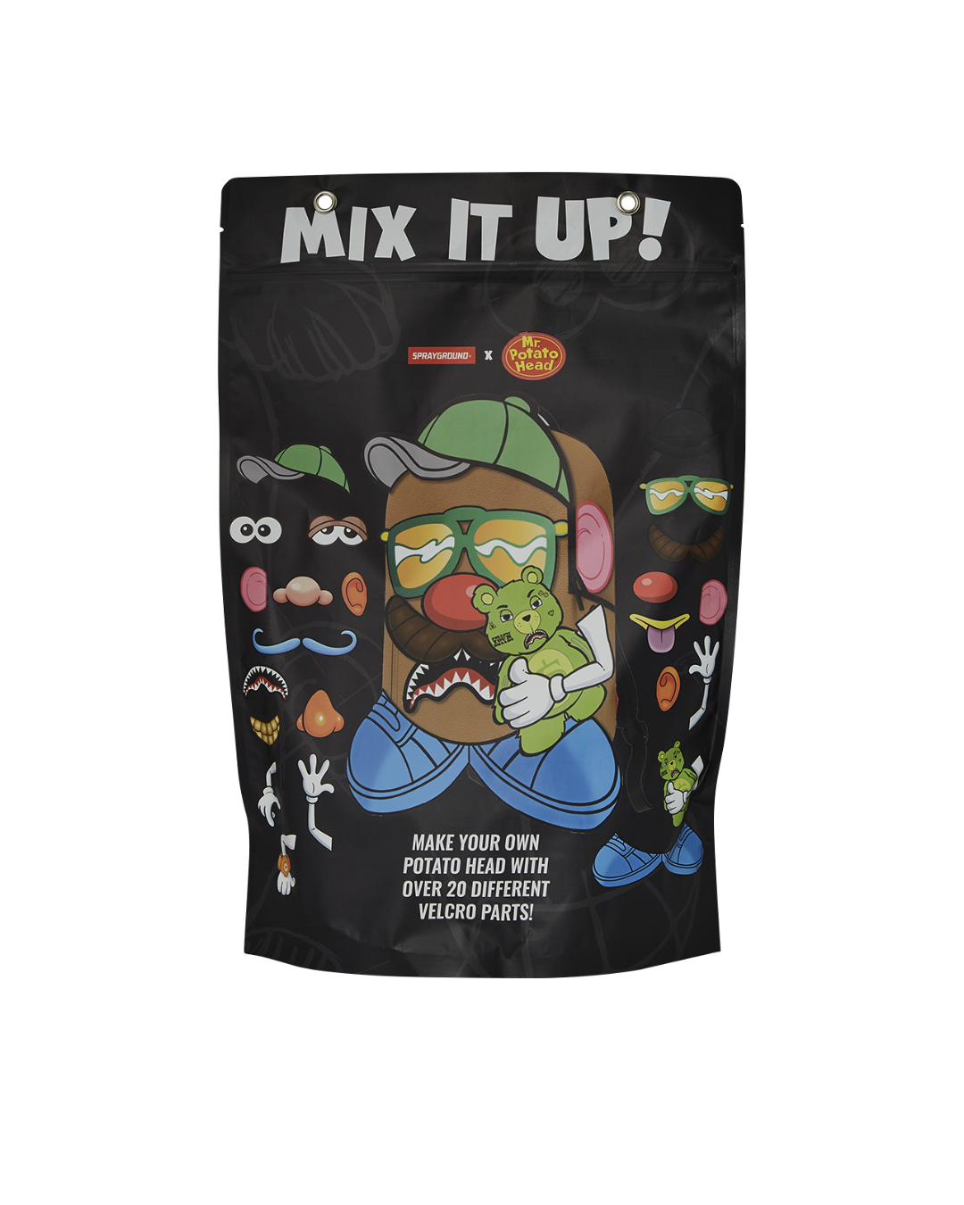 MR. POTATO HEAD VELCRO PATCHES  DLXSV BACKPACK