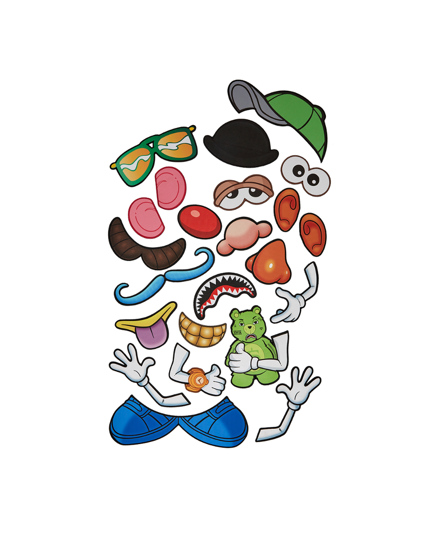 MR. POTATO HEAD VELCRO PATCHES  DLXSV BACKPACK