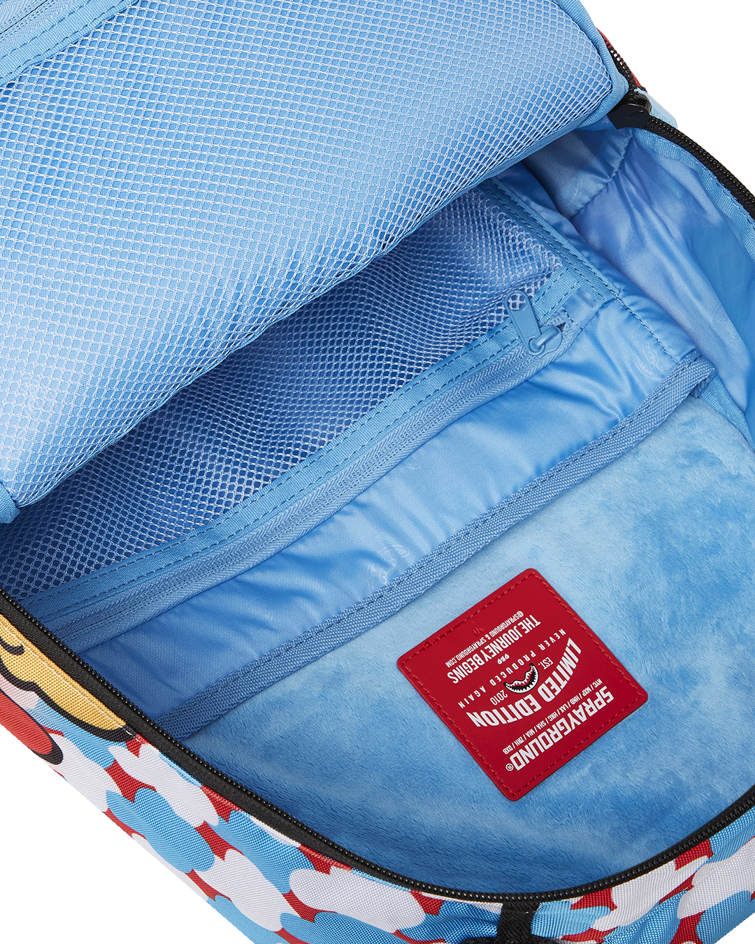 SMURF CHILLING SPRAYGROUND DLXR BACKPACK
