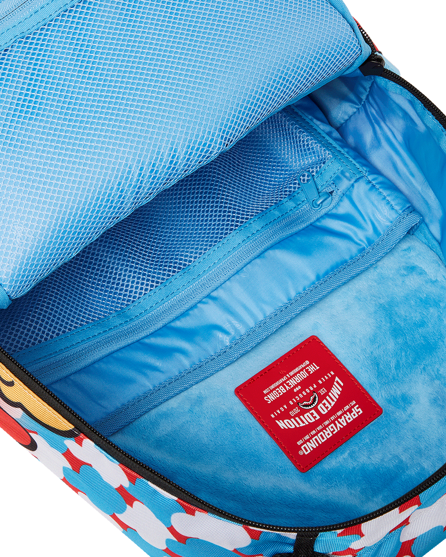 SMURF CHILLING SPRAYGROUND DLXR BACKPACK