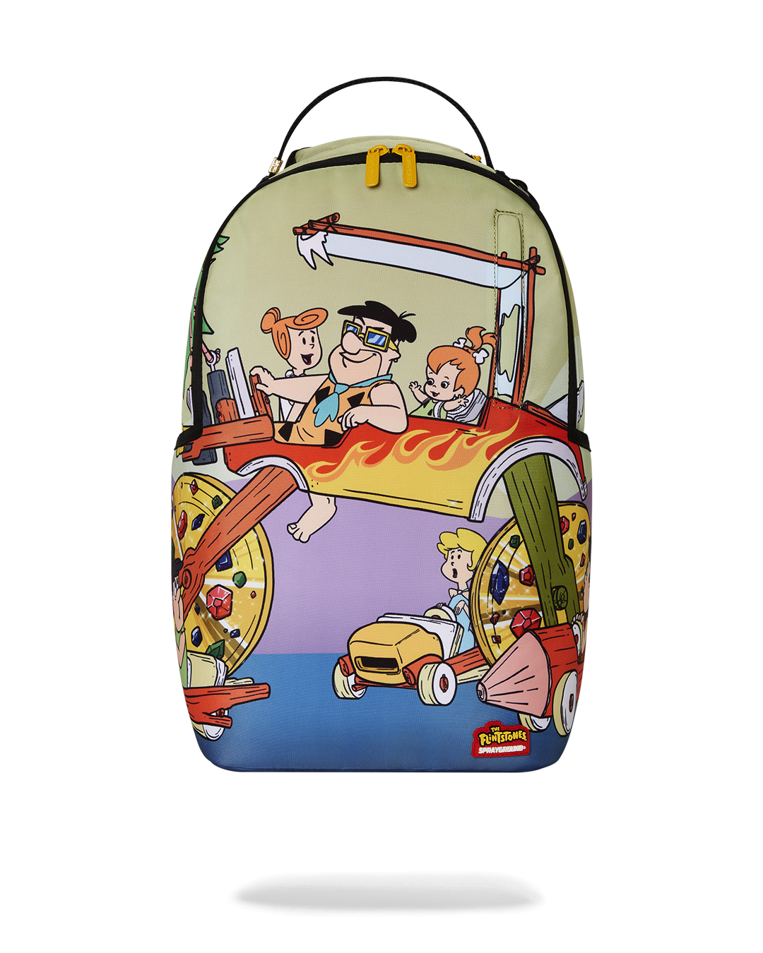 FLINSTONES BLINGED OUT CAR DLXR BACKPACK