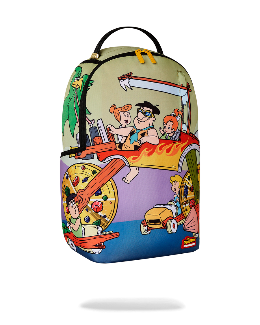 FLINSTONES BLINGED OUT CAR DLXR BACKPACK