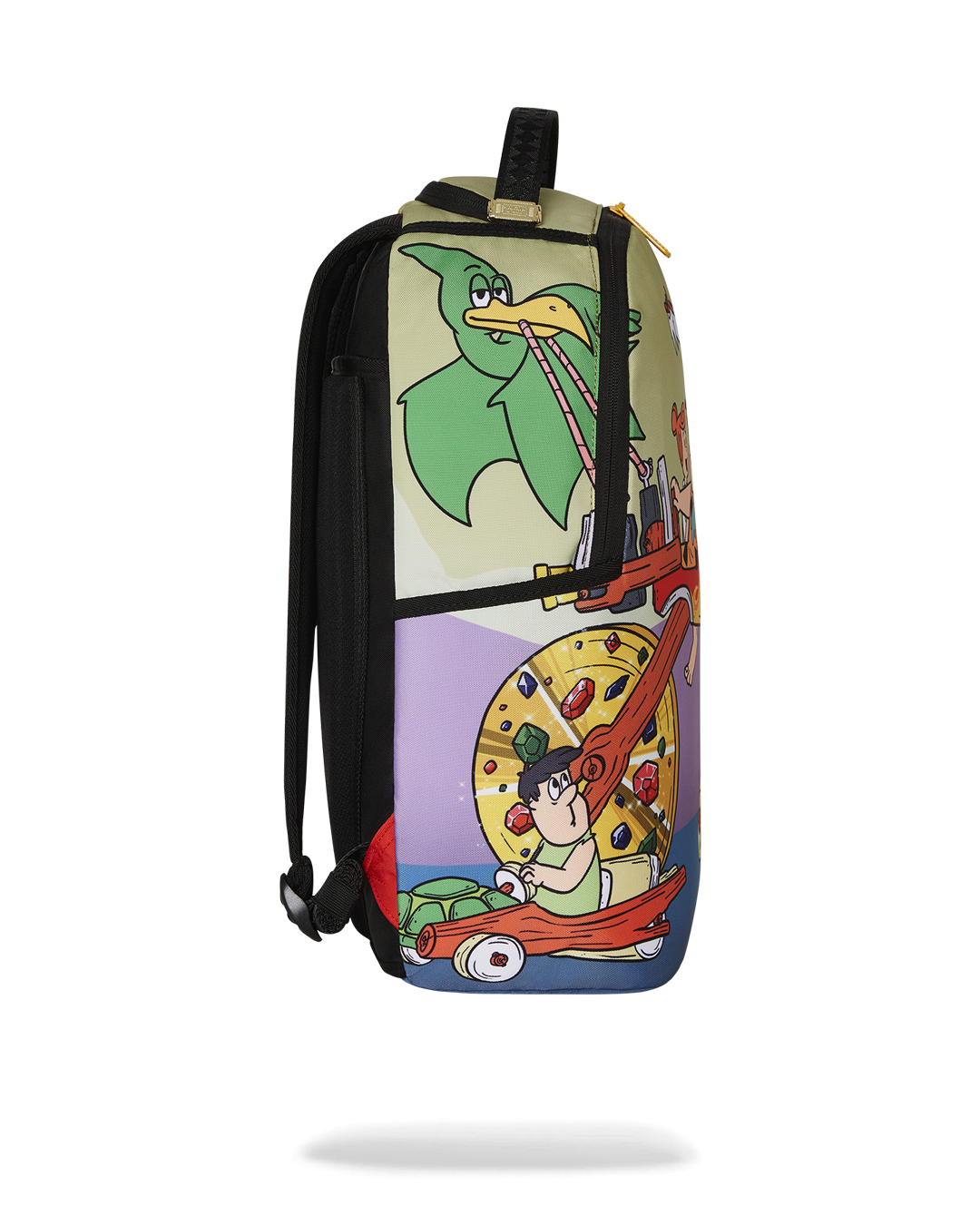 FLINSTONES BLINGED OUT CAR DLXR BACKPACK