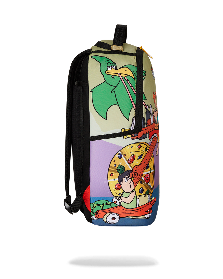 FLINSTONES BLINGED OUT CAR DLXR BACKPACK