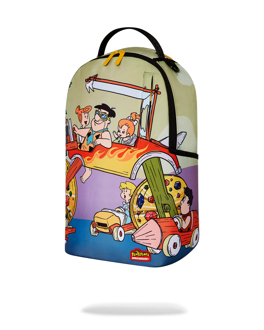 FLINSTONES BLINGED OUT CAR DLXR BACKPACK
