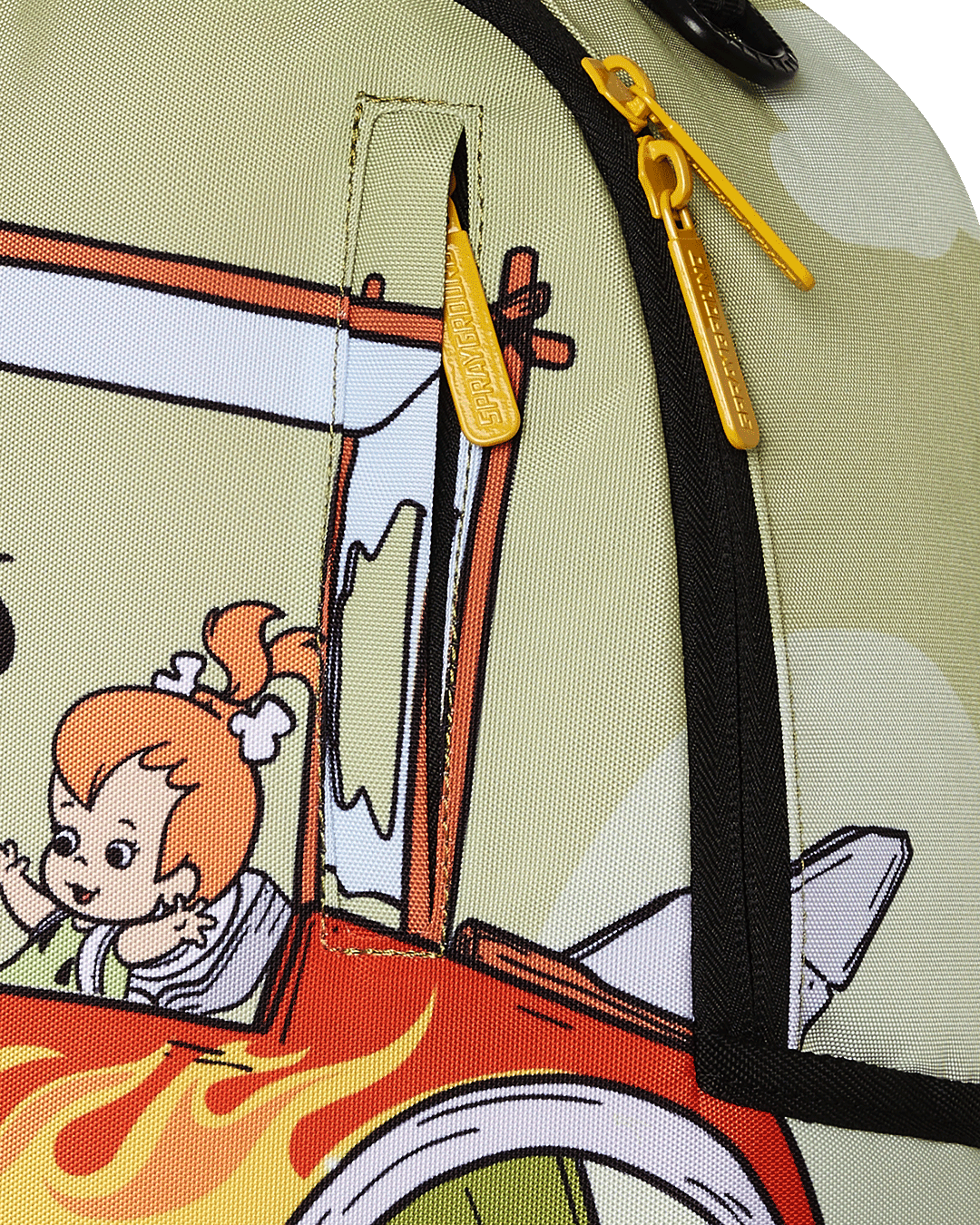 FLINSTONES BLINGED OUT CAR DLXR BACKPACK