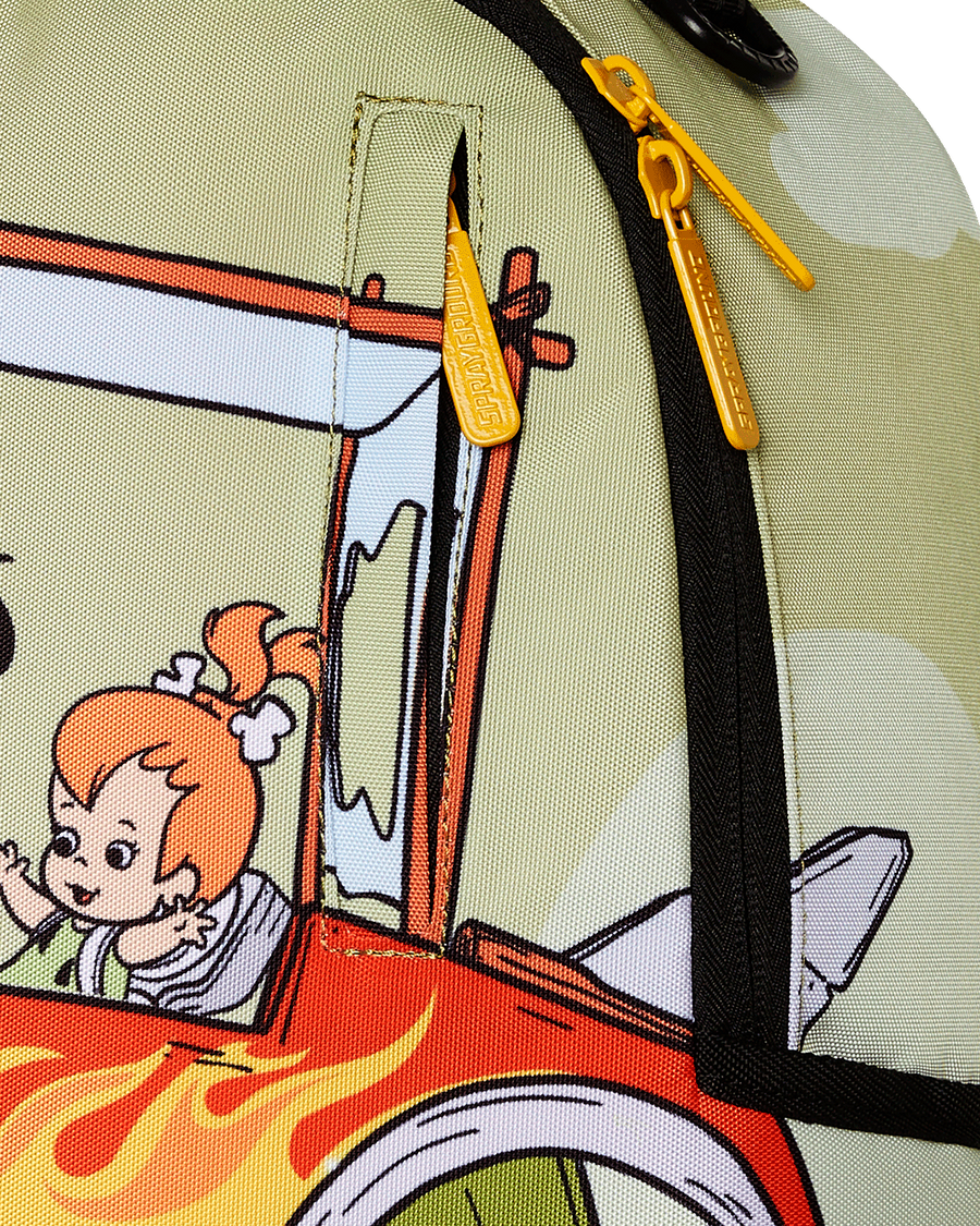 FLINSTONES BLINGED OUT CAR DLXR BACKPACK