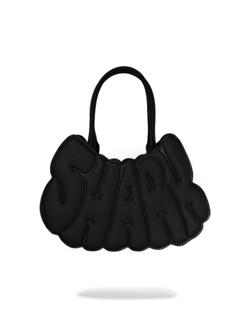 SHARK BUBBLE LETTER HANDBAG