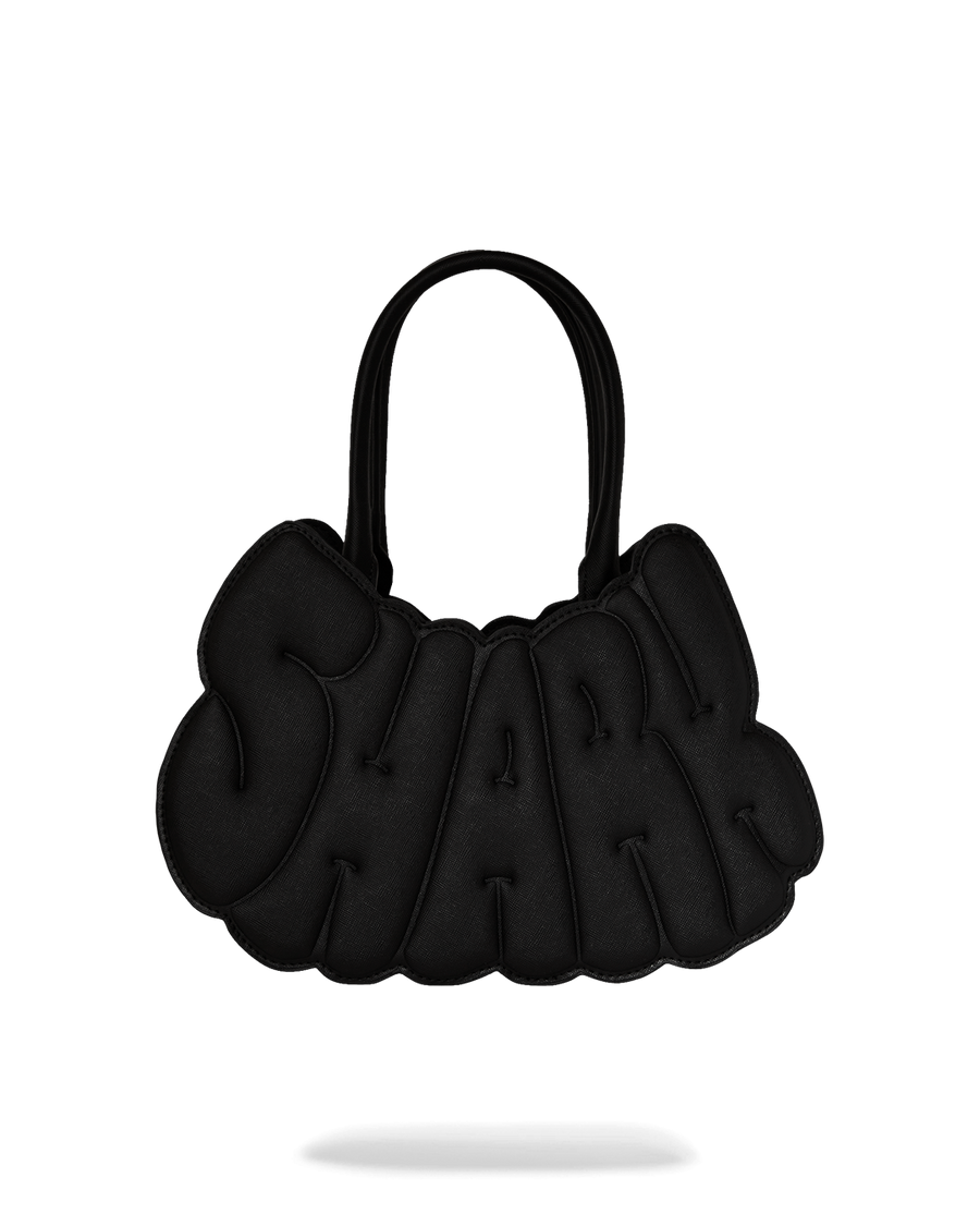 SHARK BUBBLE LETTER HANDBAG