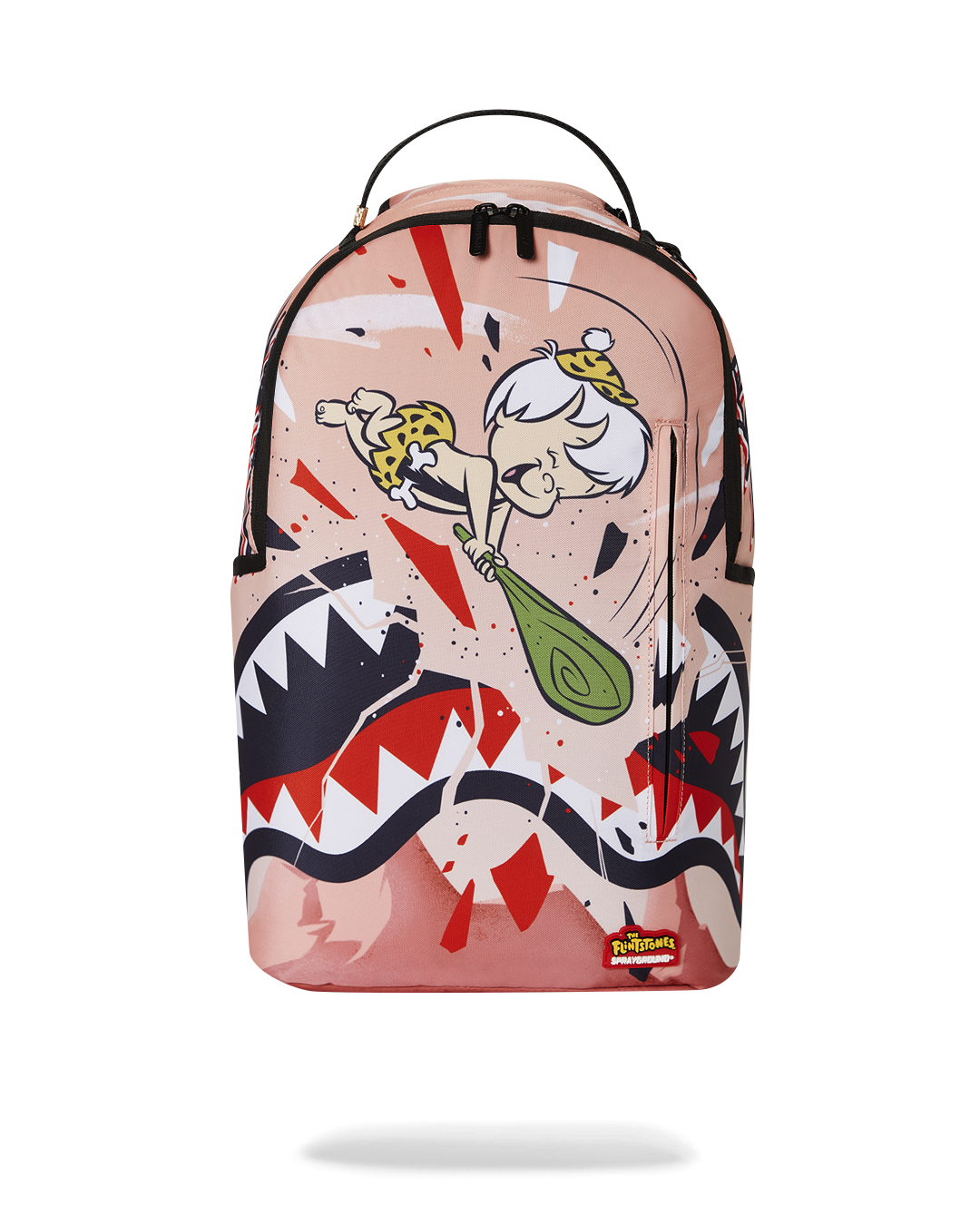 FLINSTONES BAMM BAMM DESTROYING SHARK DLXR BACKPACK
