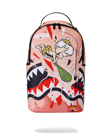 FLINSTONES BAMM BAMM DESTROYING SHARK DLXR BACKPACK