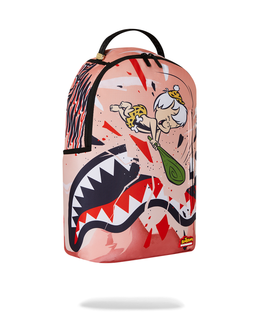 FLINSTONES BAMM BAMM DESTROYING SHARK DLXR BACKPACK