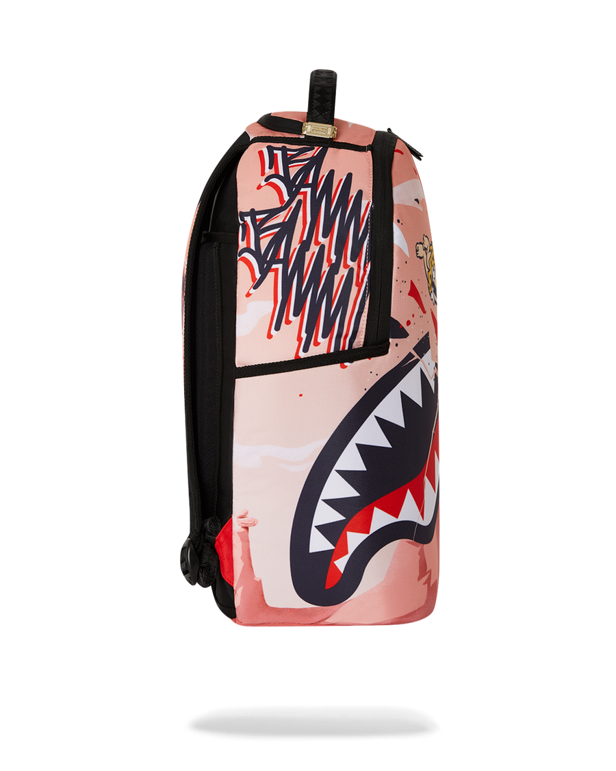 FLINSTONES BAMM BAMM DESTROYING SHARK DLXR BACKPACK