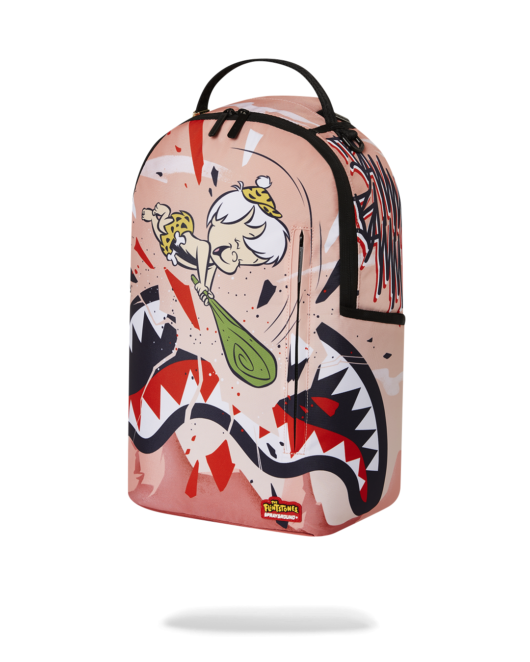 FLINSTONES BAMM BAMM DESTROYING SHARK DLXR BACKPACK