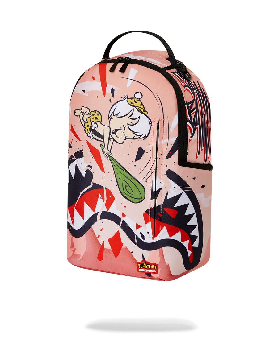 FLINSTONES BAMM BAMM DESTROYING SHARK DLXR BACKPACK
