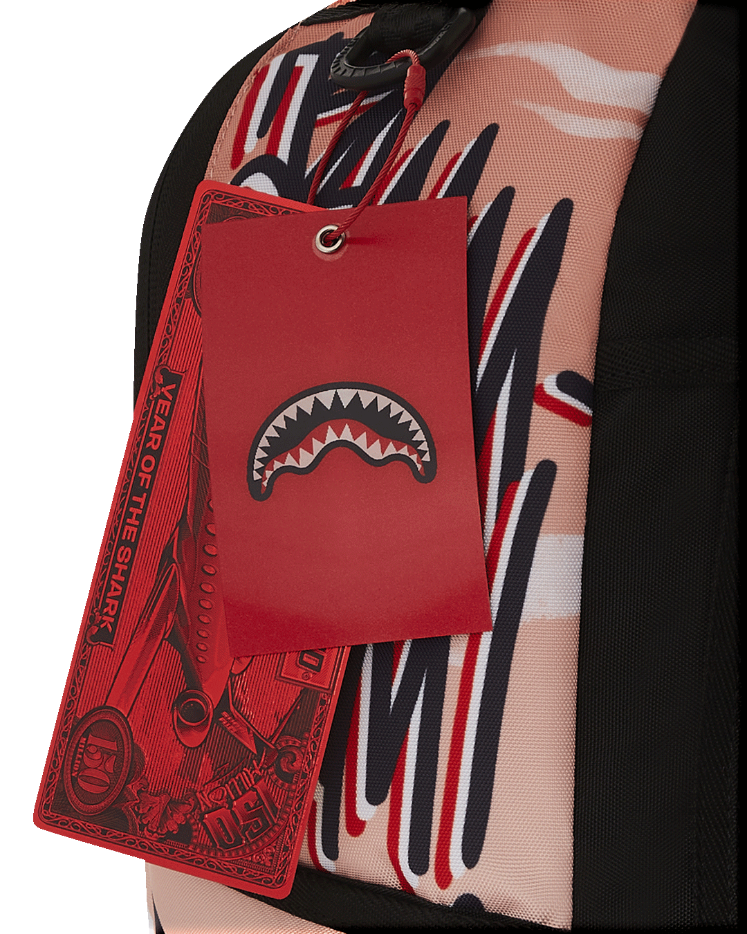 FLINSTONES BAMM BAMM DESTROYING SHARK DLXR BACKPACK