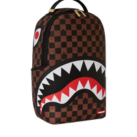 PEEKING CHARACTER CHECK BACKPACK