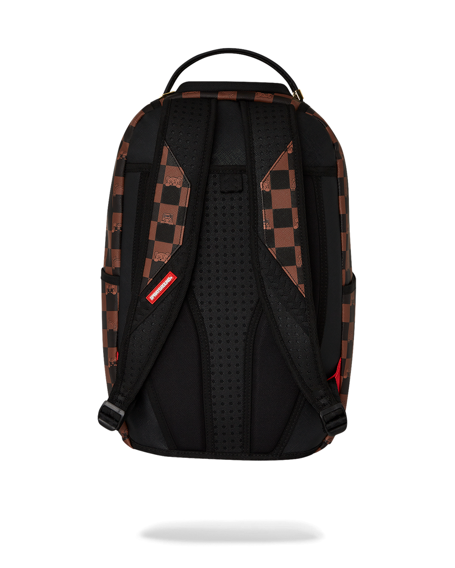 PEEKING CHARACTER CHECK BACKPACK