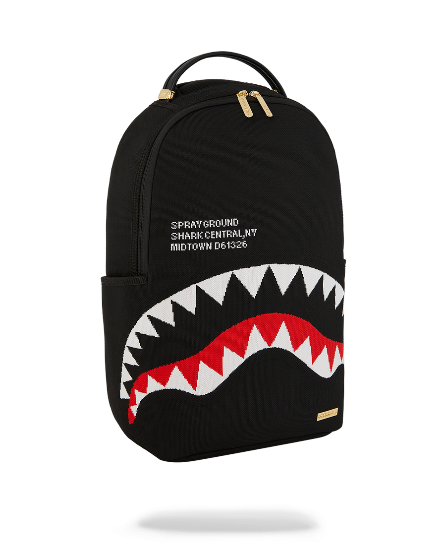 SHARK CENTRAL KNIT BACKPACK