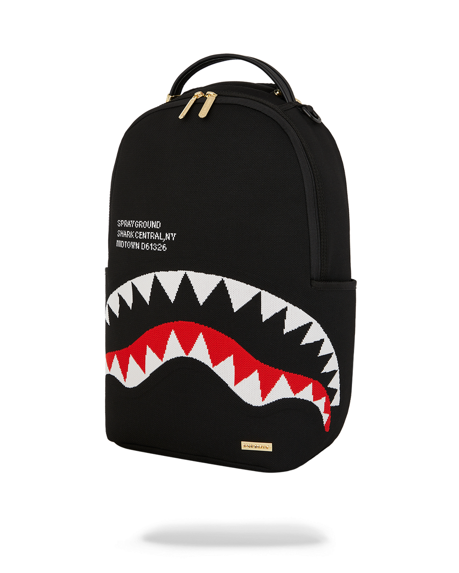 SHARK CENTRAL KNIT BACKPACK