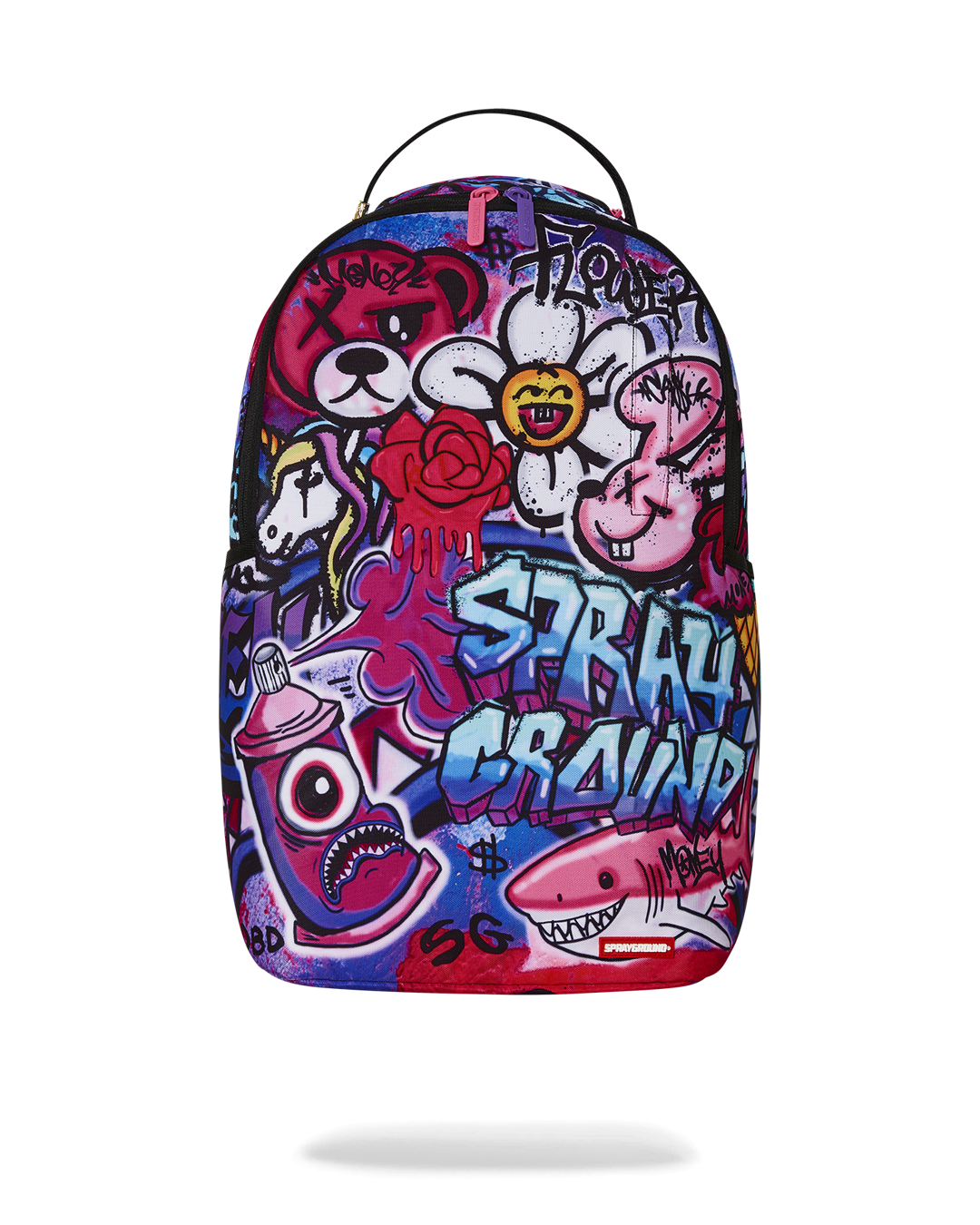 GIRLY GRAFFITI PRINT DLXR BACKPACK