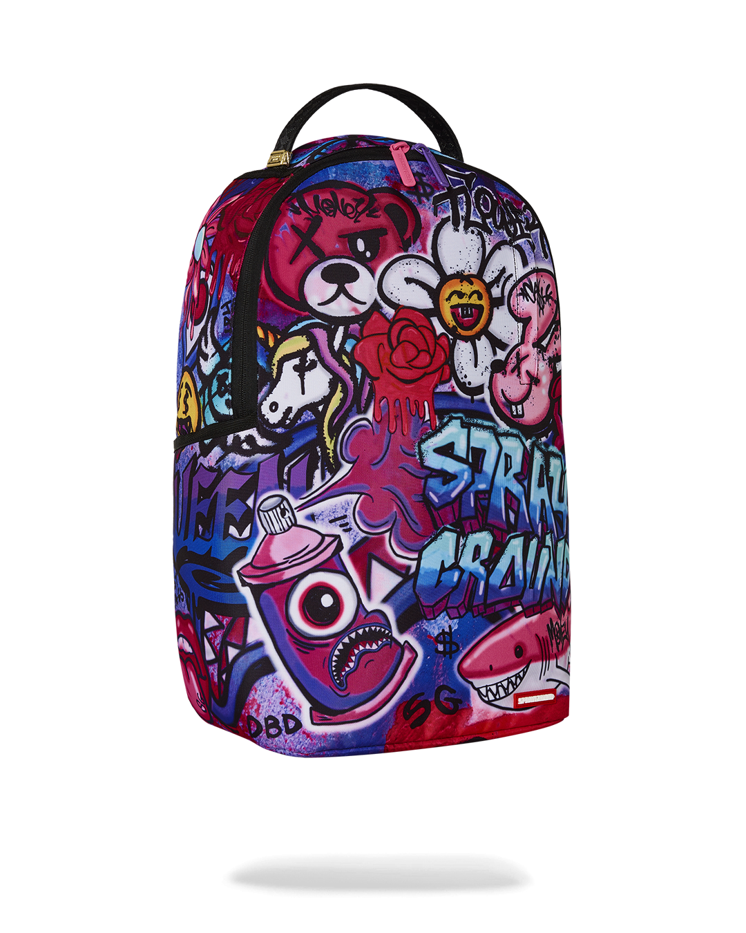GIRLY GRAFFITI PRINT DLXR BACKPACK