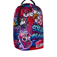 GIRLY GRAFFITI PRINT DLXR BACKPACK