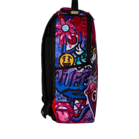GIRLY GRAFFITI PRINT DLXR BACKPACK