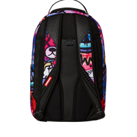 GIRLY GRAFFITI PRINT DLXR BACKPACK