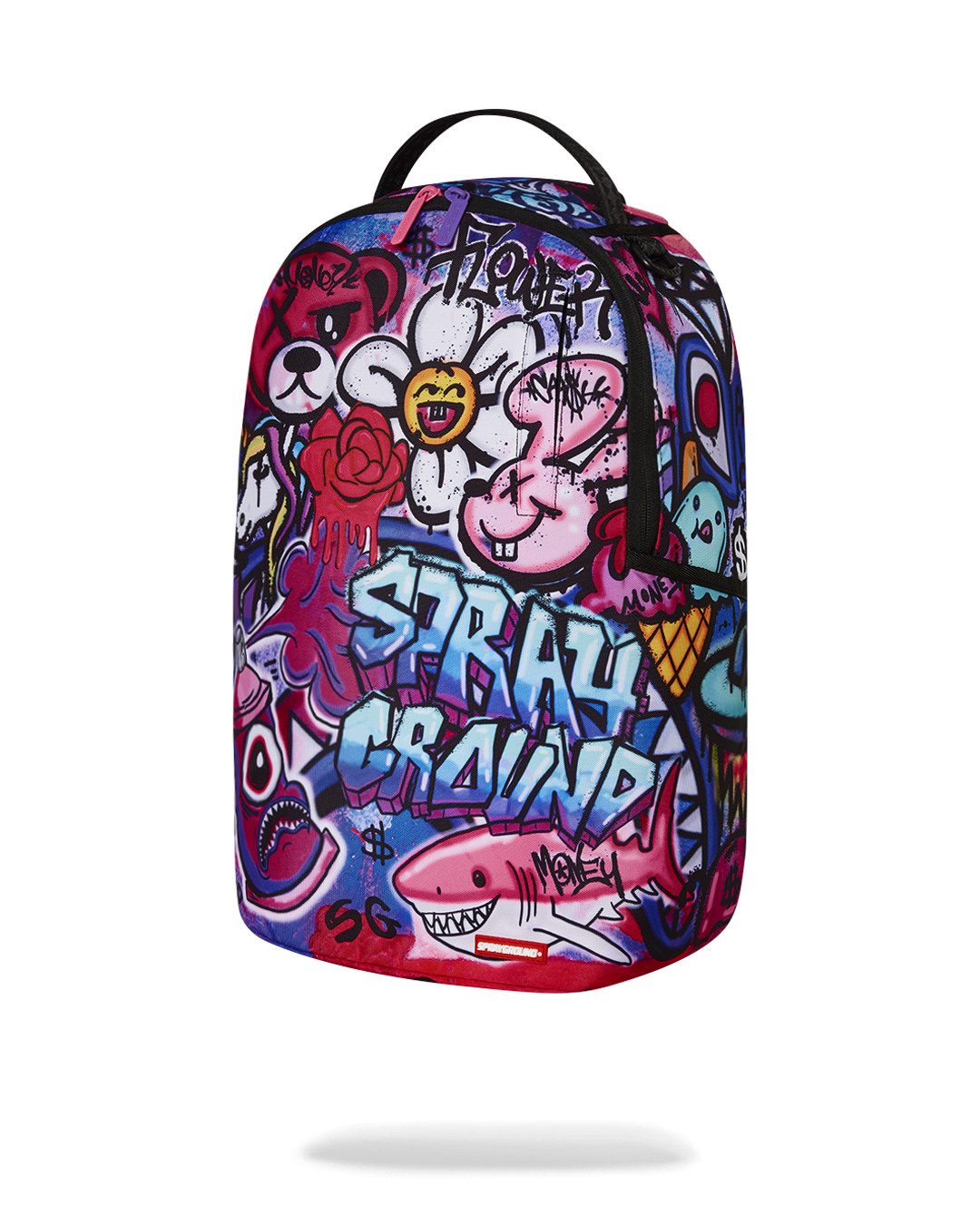 GIRLY GRAFFITI PRINT DLXR BACKPACK