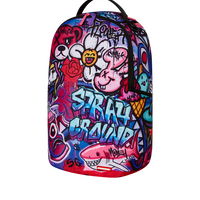 GIRLY GRAFFITI PRINT DLXR BACKPACK