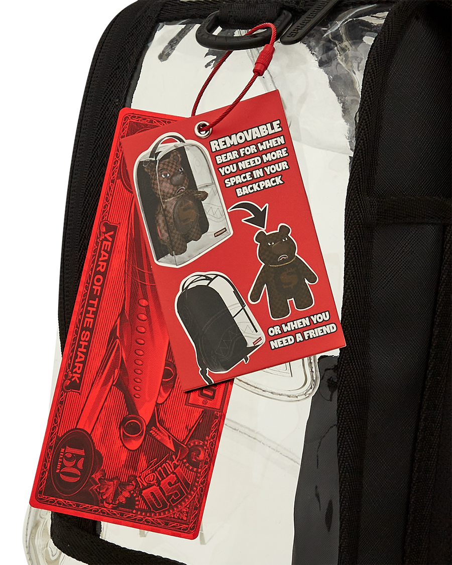 CLEAR BEAR DLX DLXS BACKPACK