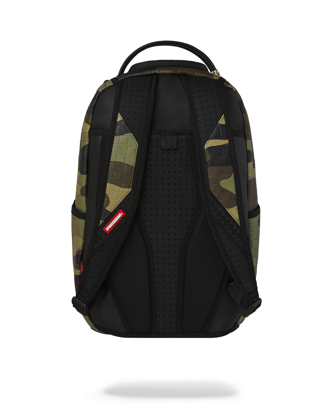 WOODLAND CAMO CHECK BACKPACK