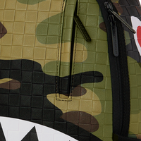 WOODLAND CAMO CHECK BACKPACK