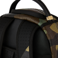 WOODLAND CAMO CHECK BACKPACK