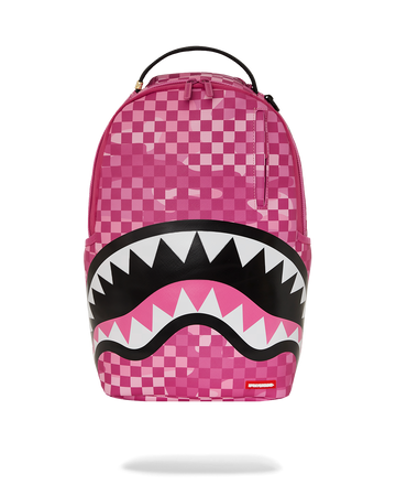 PINK CAMO CHECK DLXSV BACKPACK