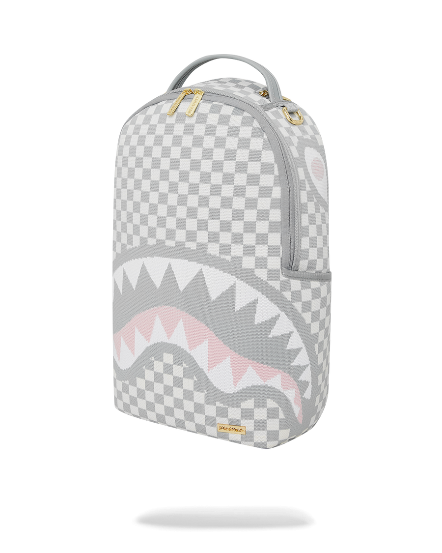 KNIT SHARKS IN PARIS IN CREAM DLX BACKPACK
