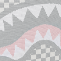 KNIT SHARKS IN PARIS IN CREAM DLX BACKPACK