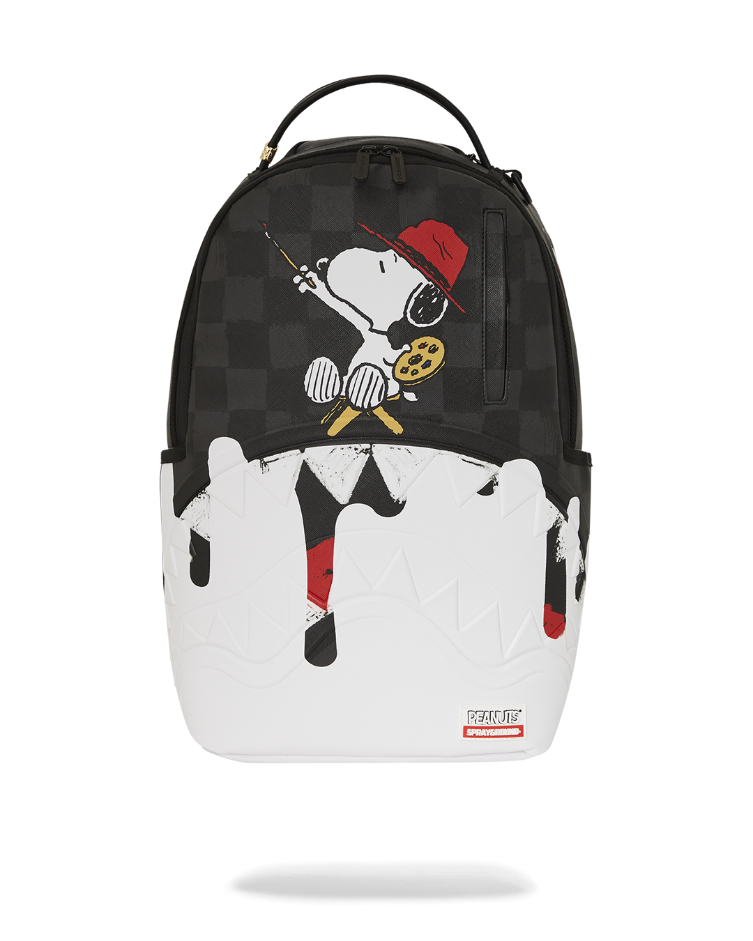 PEANUTS SNOOPY PAINTING SHARK  DLXSV BACKPACK