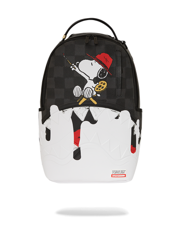 PEANUTS SNOOPY PAINTING SHARK  DLXSV BACKPACK