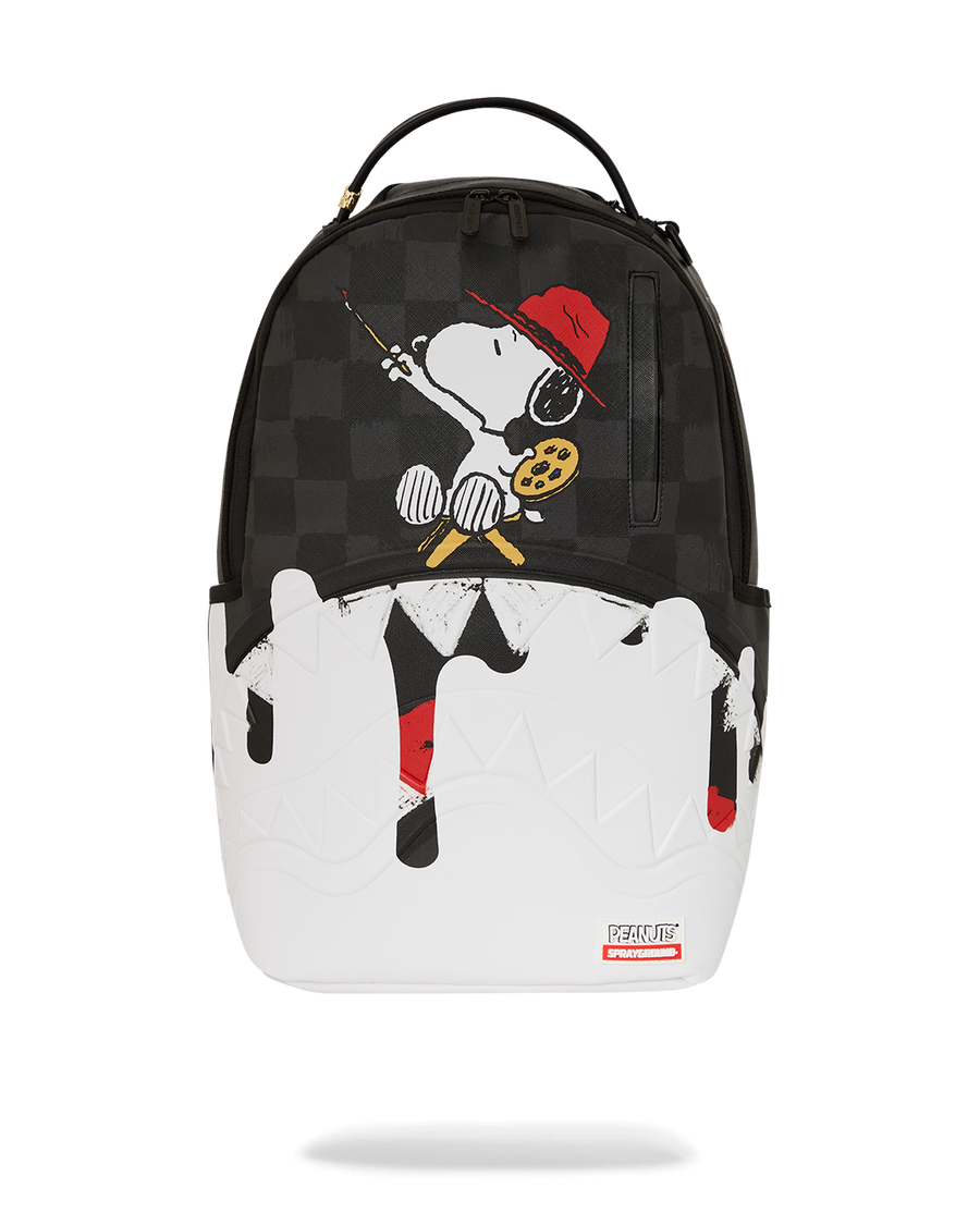 PEANUTS SNOOPY PAINTING SHARK  DLXSV BACKPACK