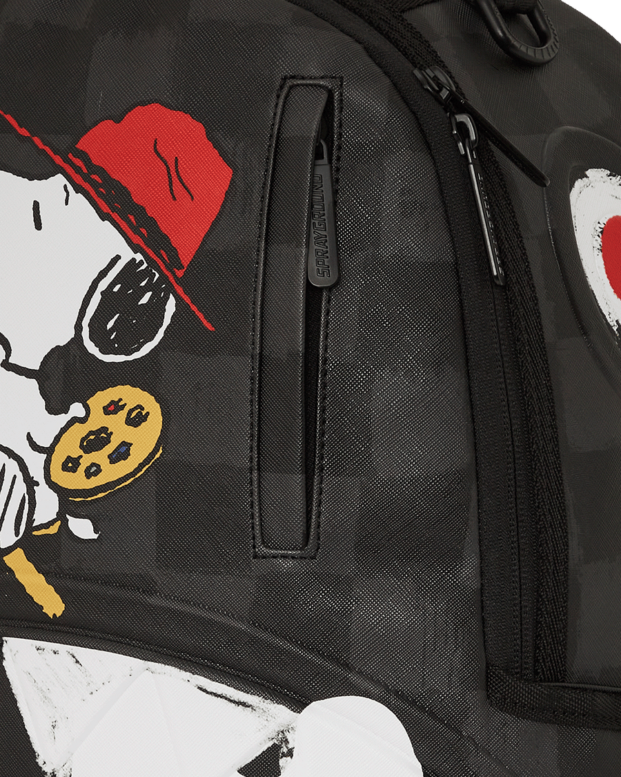 PEANUTS SNOOPY PAINTING SHARK  DLXSV BACKPACK