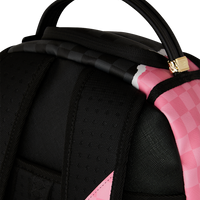 PINK AND BLACK TEAR SIP BACKPACK