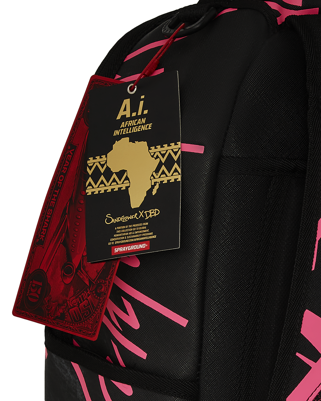 AI LION NEON PINK DLXSV BACKPACK