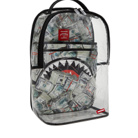 MONEY PILE CLEAR DLXS BACKPACK